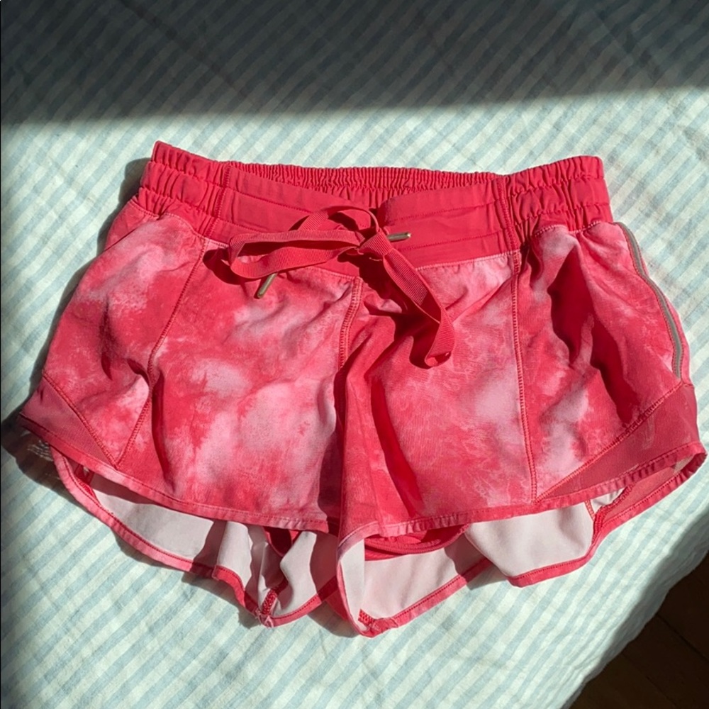 Lululemon Tie Dye Hotty Hot Shorts
